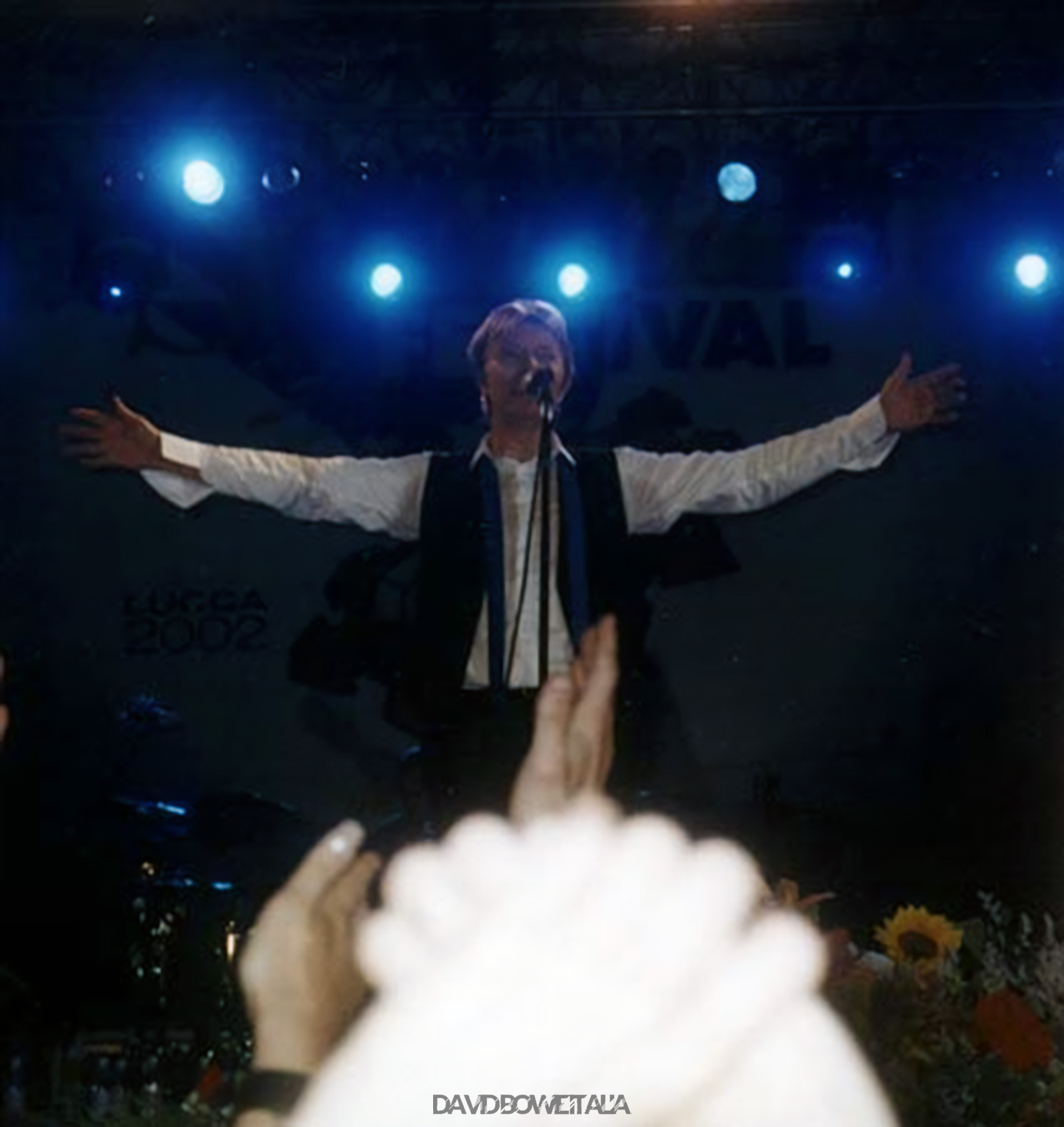 David Bowie Heathen Tour Lucca 15 luglio 2002 Foto