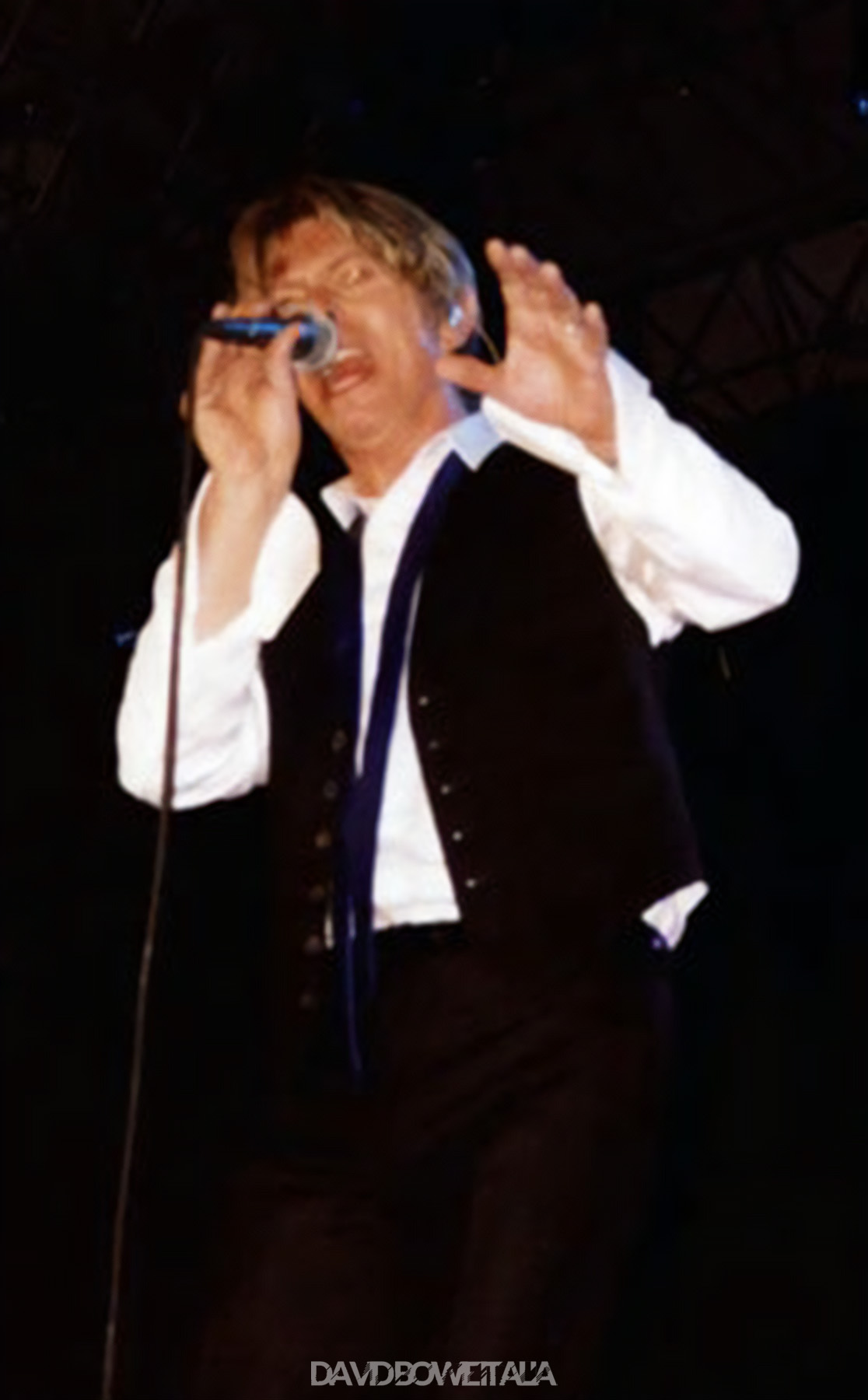 David Bowie Heathen Tour Lucca 15 luglio 2002 Foto