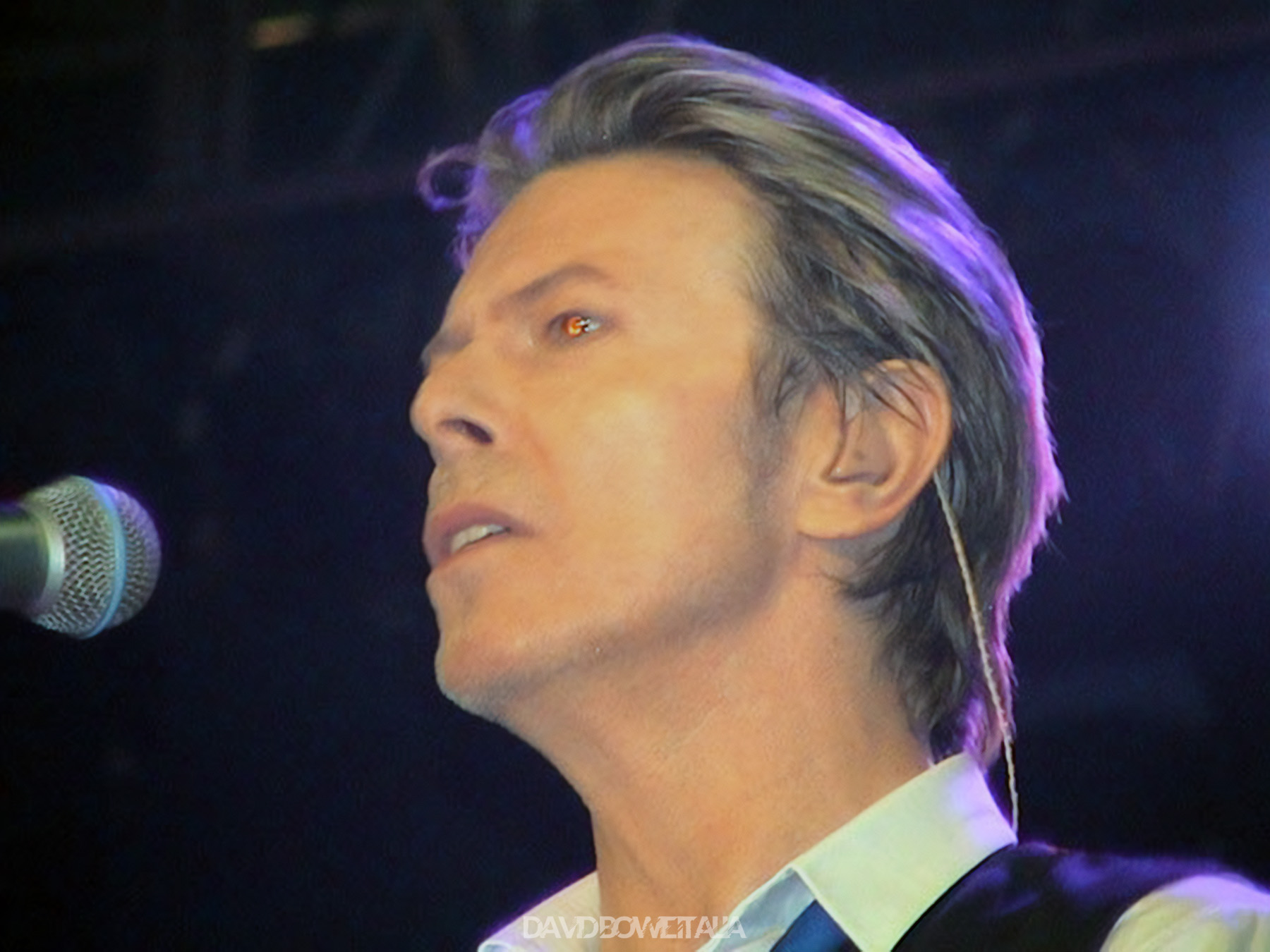 David Bowie Heathen Tour Lucca 15 luglio 2002 Foto