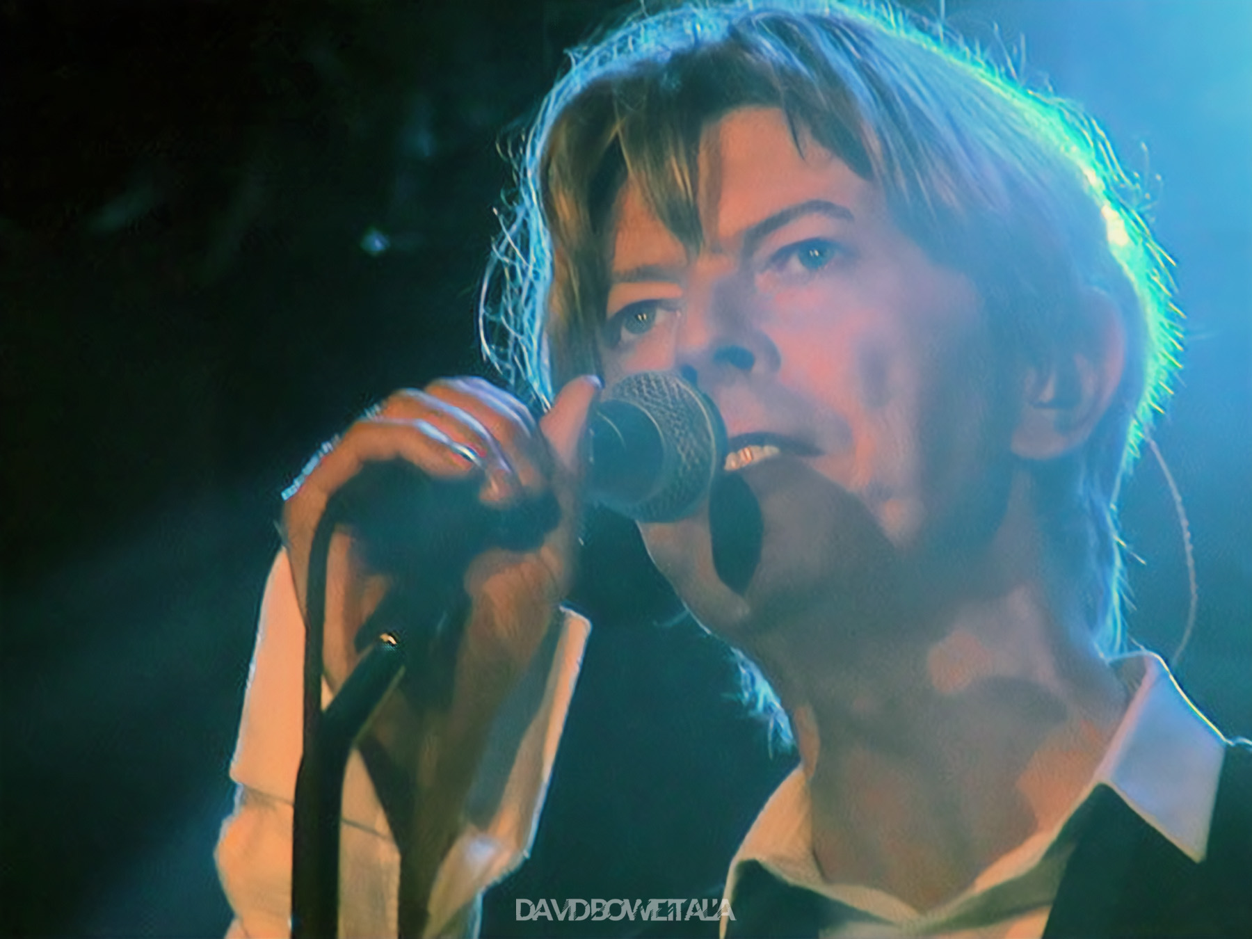 David Bowie Heathen Tour Lucca 15 luglio 2002 Foto