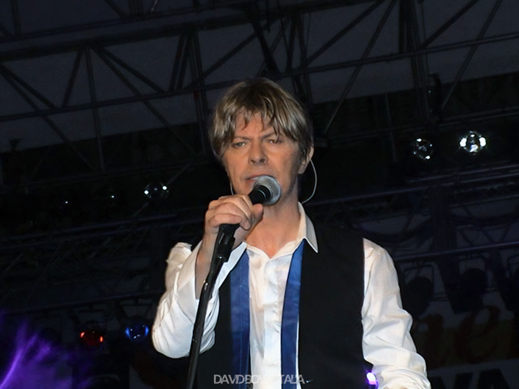 David Bowie Heathen Tour Lucca 15 luglio 2002 Foto