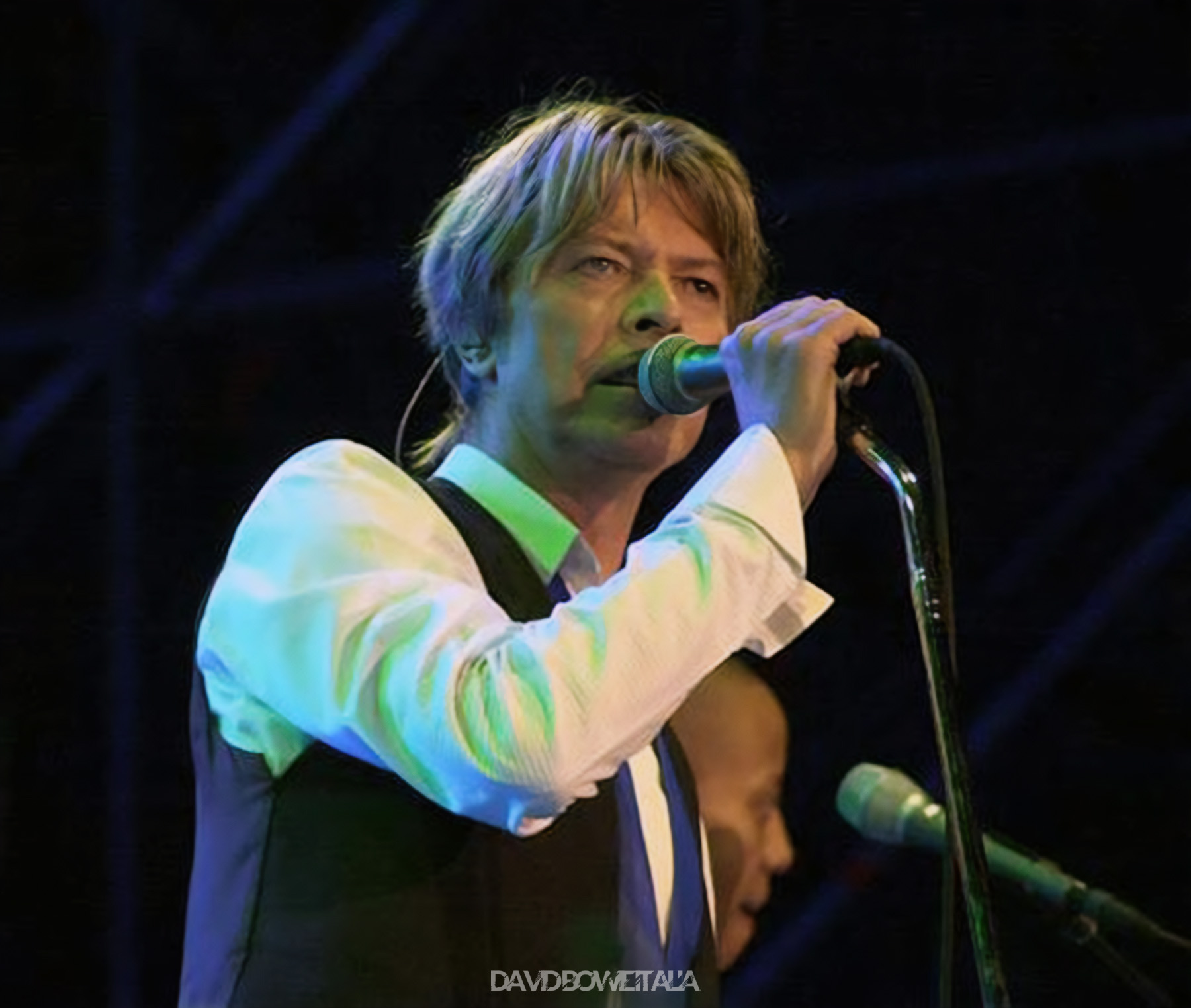 David Bowie Heathen Tour Lucca 15 luglio 2002 Foto
