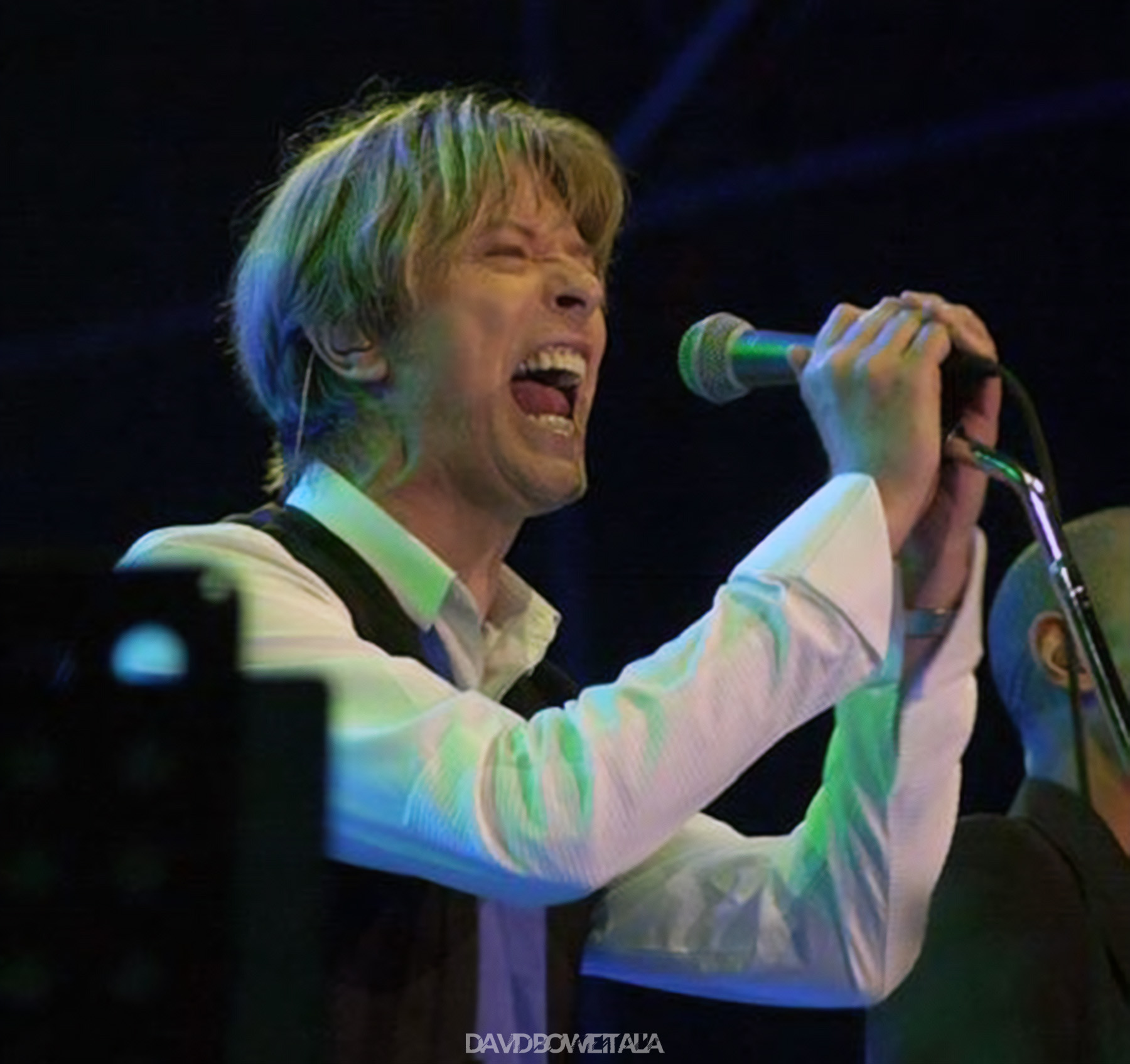 David Bowie Heathen Tour Lucca 15 luglio 2002 Foto