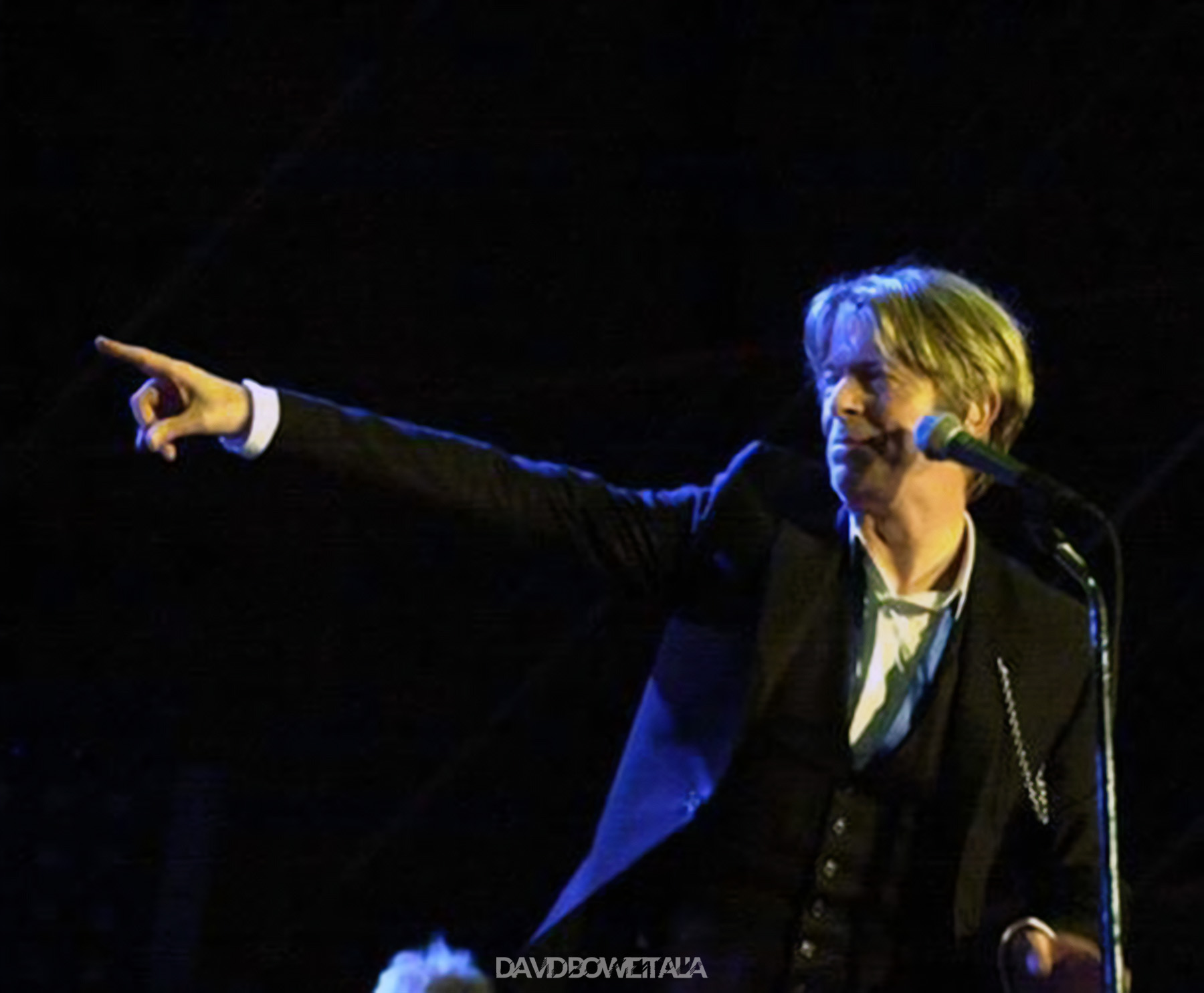 David Bowie Heathen Tour Lucca 15 luglio 2002 Foto