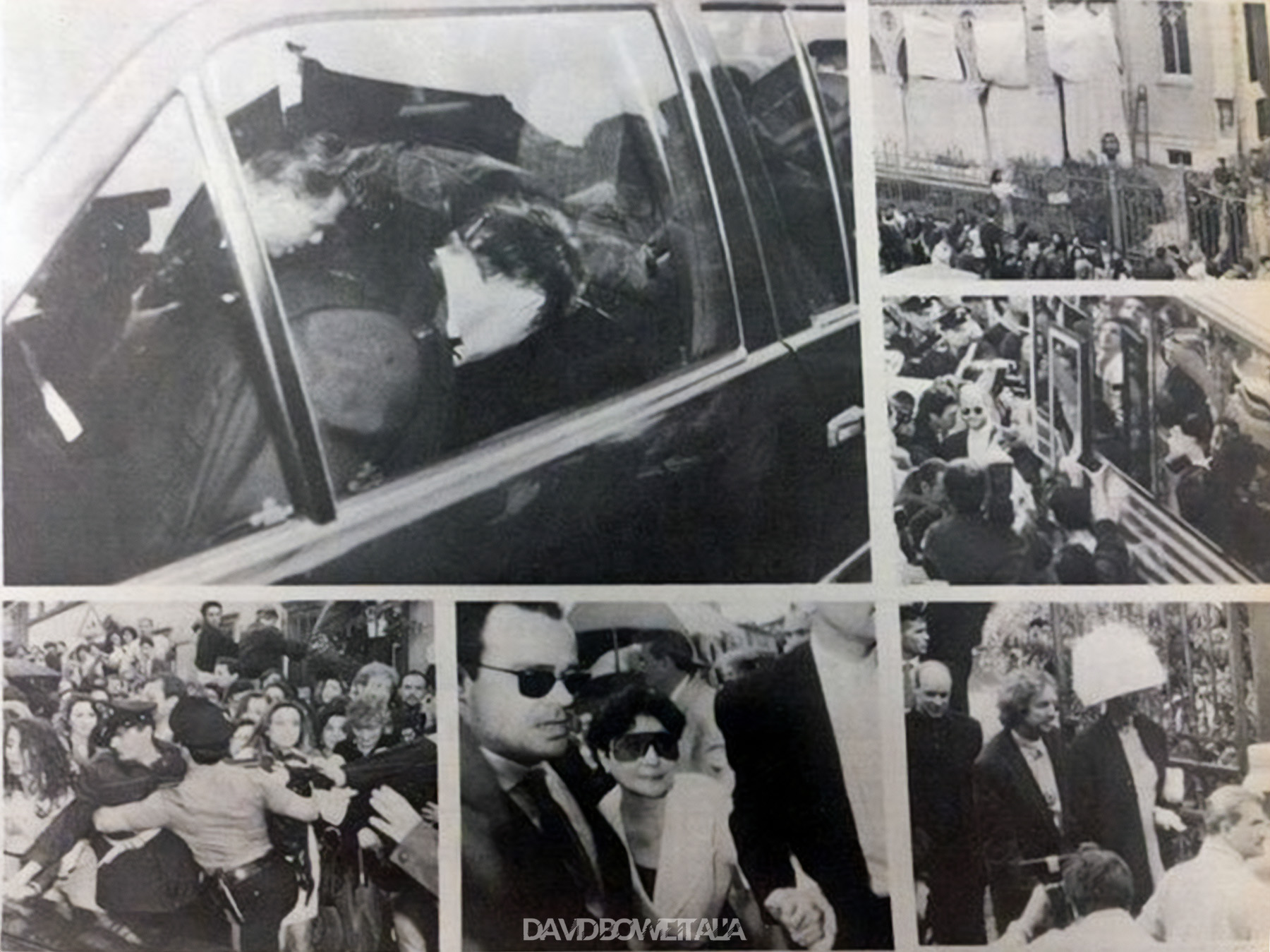 David Bowie Iman Matrimonio Firenze 1992 Articolo