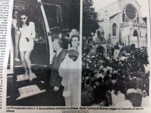 David Bowie Iman Matrimonio Firenze 1992 Articolo