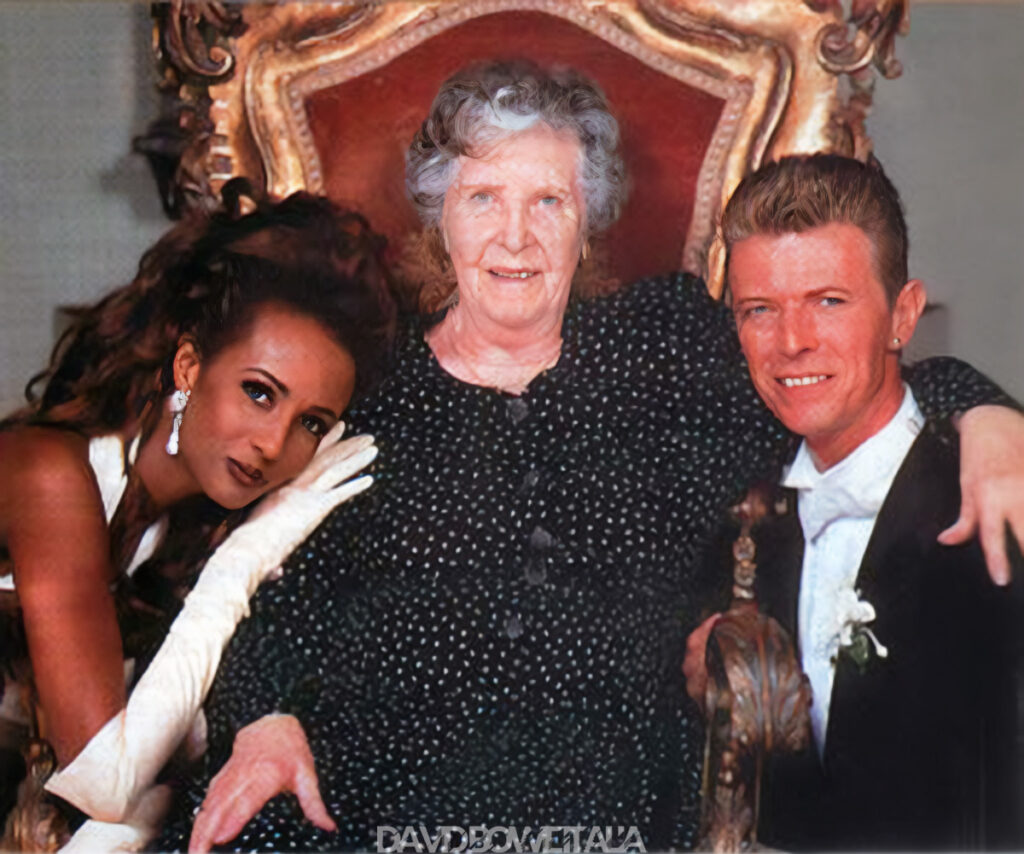 David Bowie Iman Matrimonio Firenze 1992 Moda