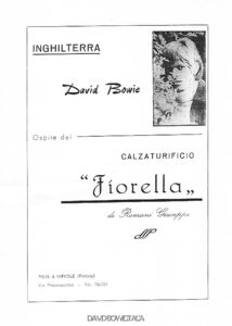 David Bowie a Monsummano Terme 1969