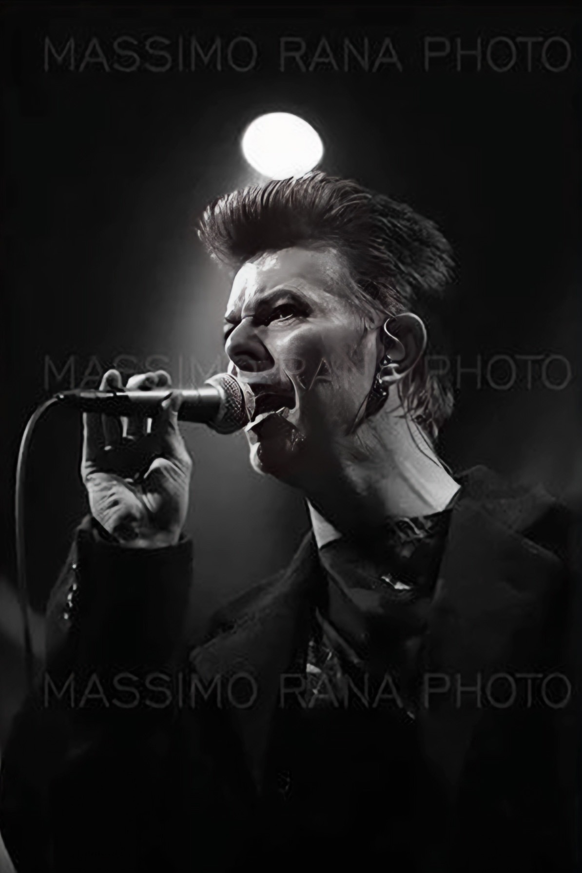 David Bowie Outside Tour Milano 1996 Foto 4