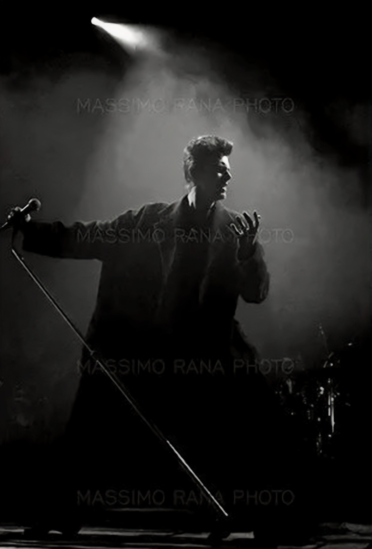David Bowie Outside Tour Milano 1996 Foto 5