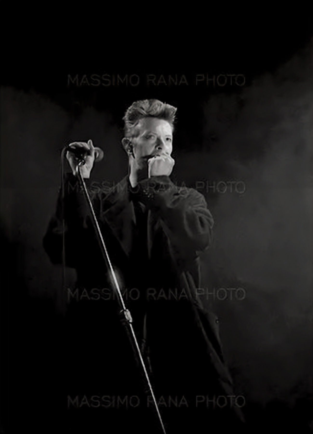 David Bowie Outside Tour Milano 1996 Foto 6