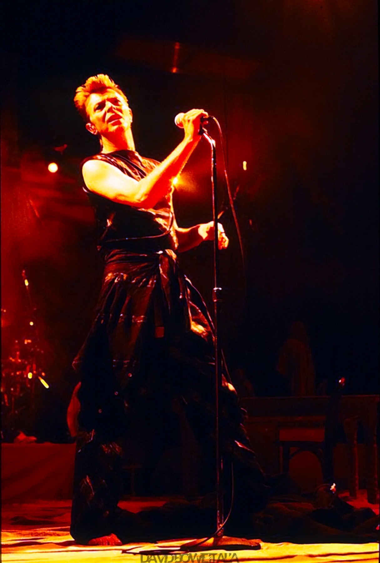 David Bowie Outside Tour Milano 1996 Foto 1