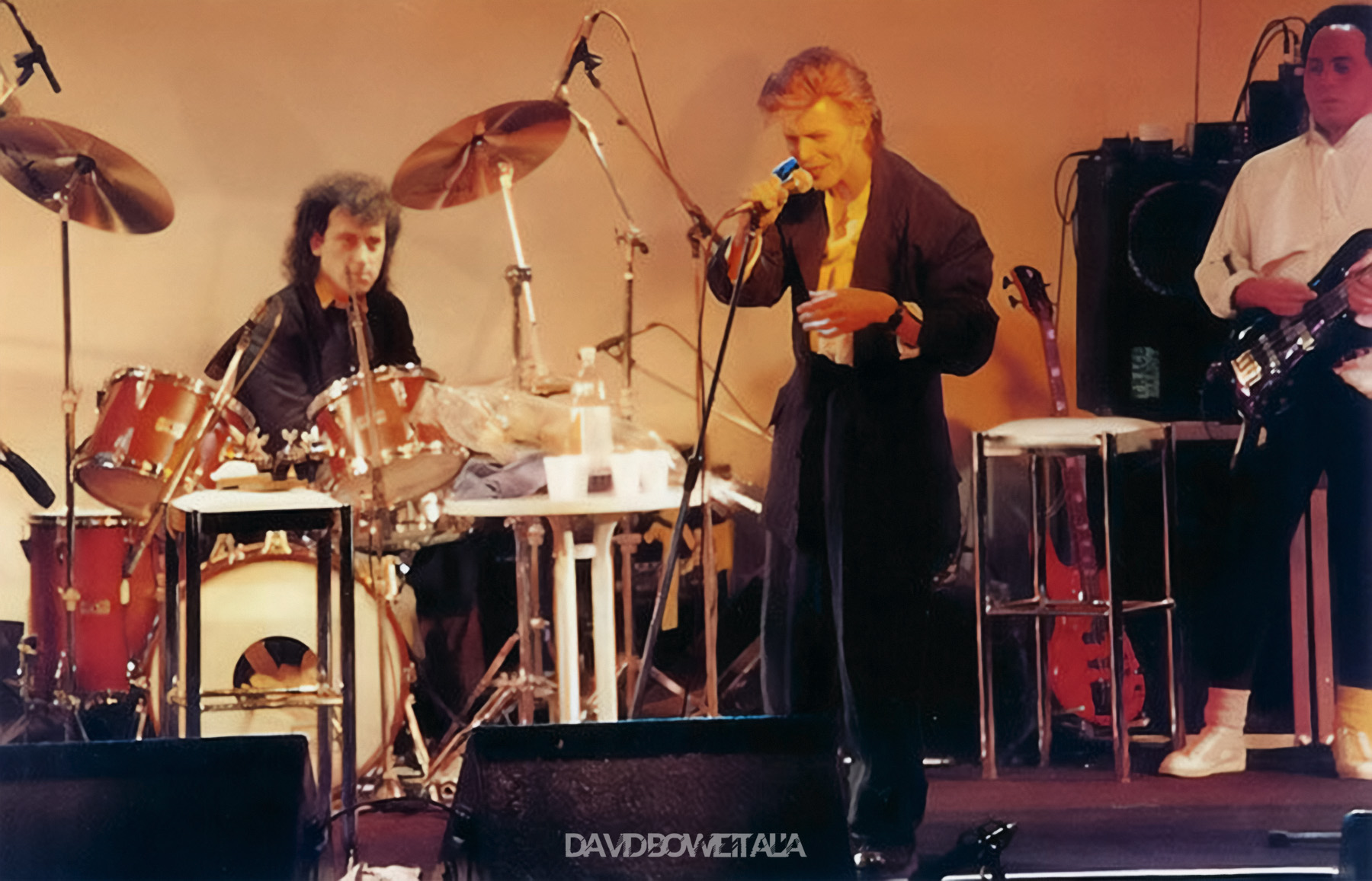 David Bowie Piper Club Roma 1987 Glass Spider
