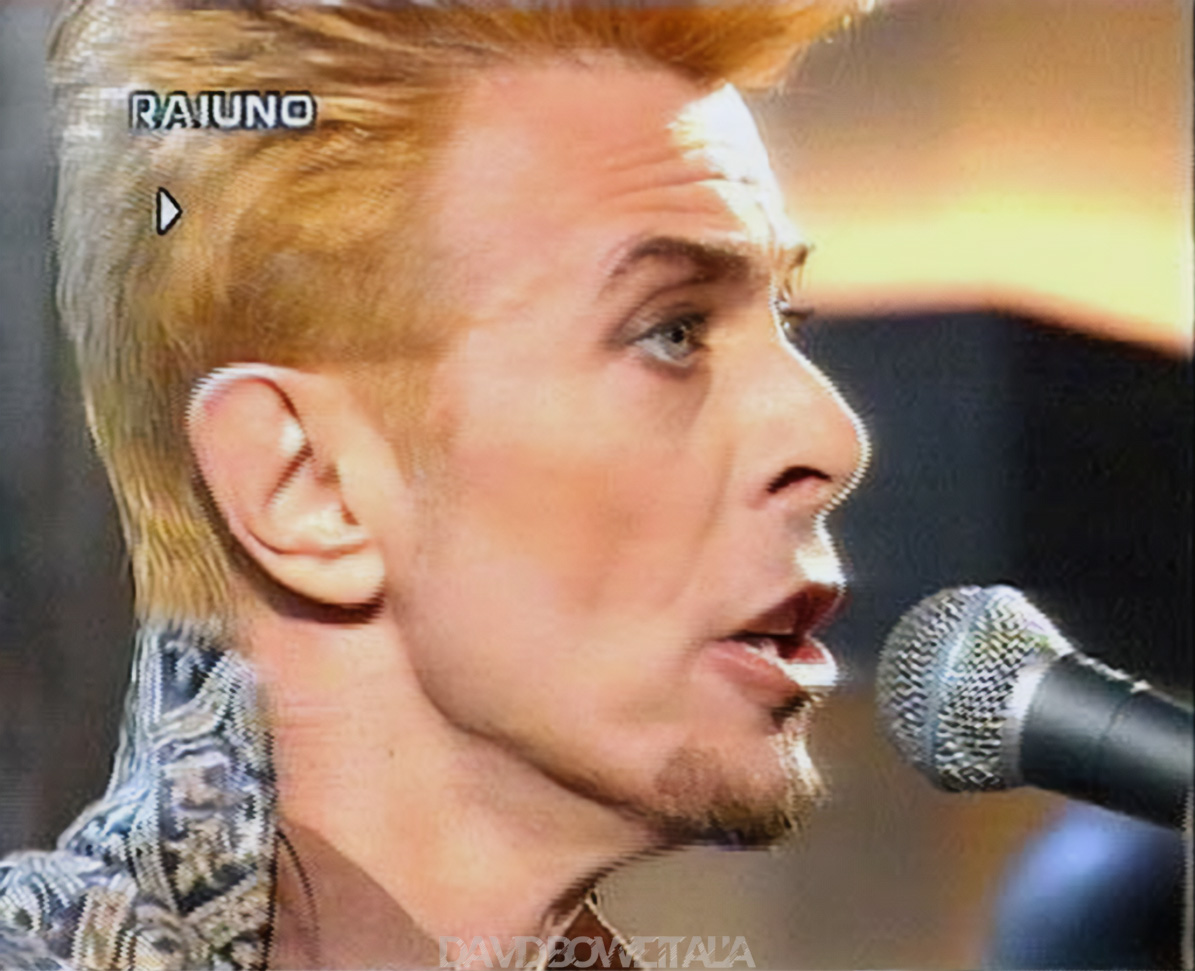 David Bowie Sanremo 1997