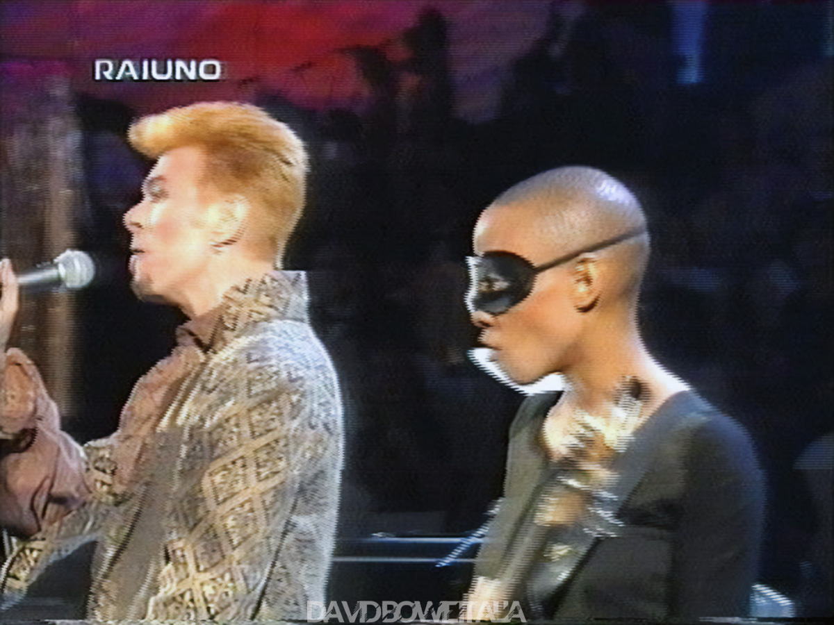 David Bowie Sanremo 1997