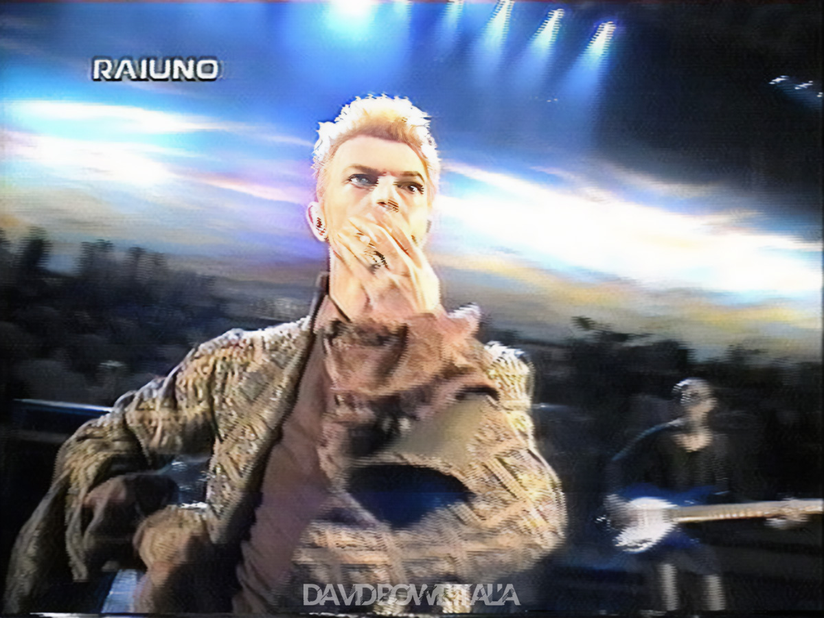 David Bowie Sanremo 1997