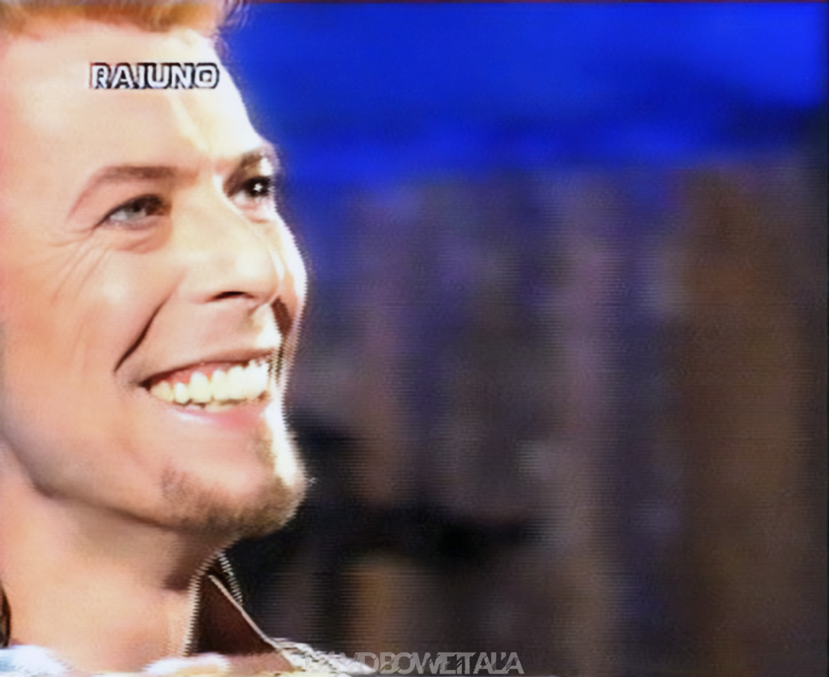 David Bowie Sanremo 1997