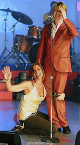David Bowie Simona Ventura Quelli che il Calcio 2002