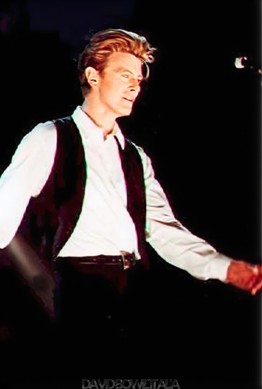 Bowie Milano palco