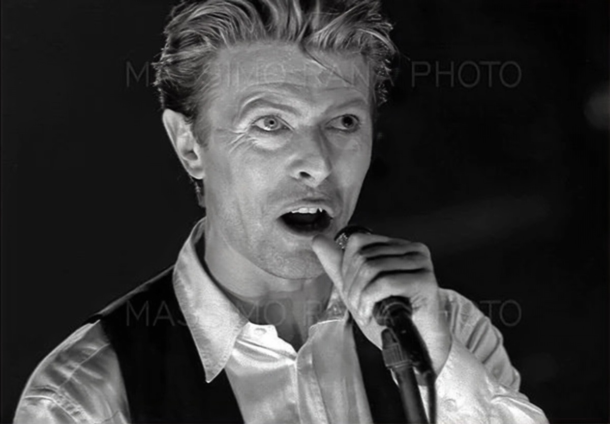 David Bowie Milano 14 aprile 1990