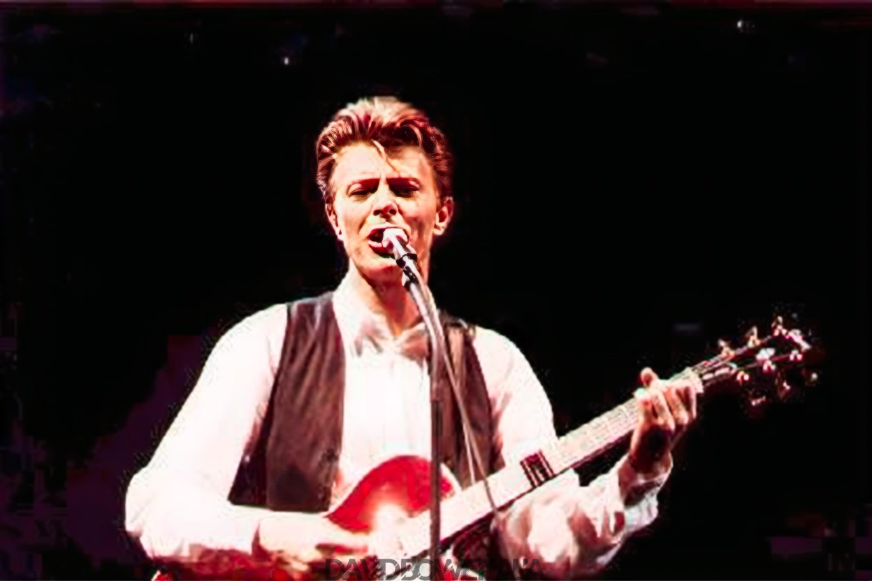 David Bowie Milano vintage