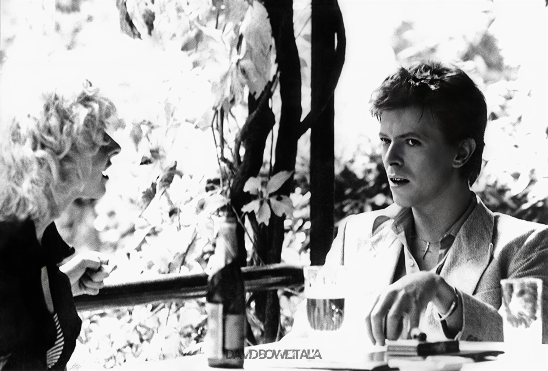 David Bowie Fiorella Gentile Roma 1977 1