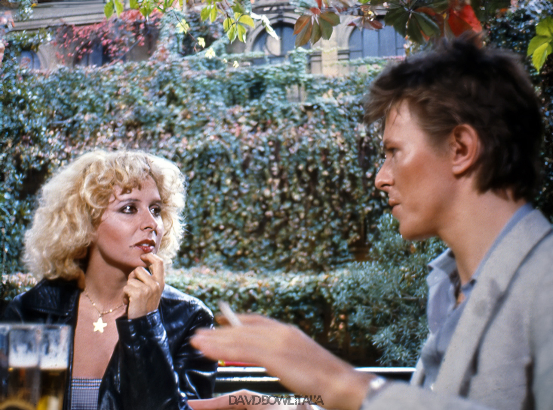 David Bowie Fiorella Gentile Roma 1977 1