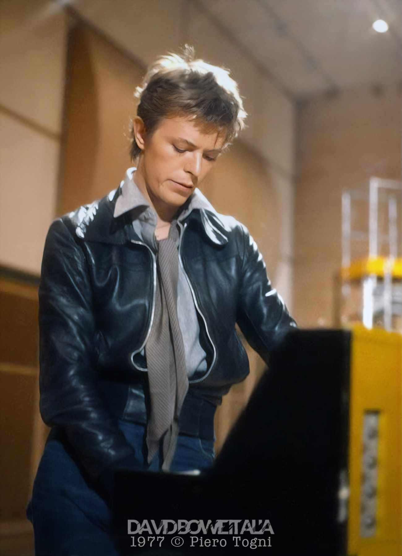 David Bowie Piero Togni Odeon Tv Roma 1977 17