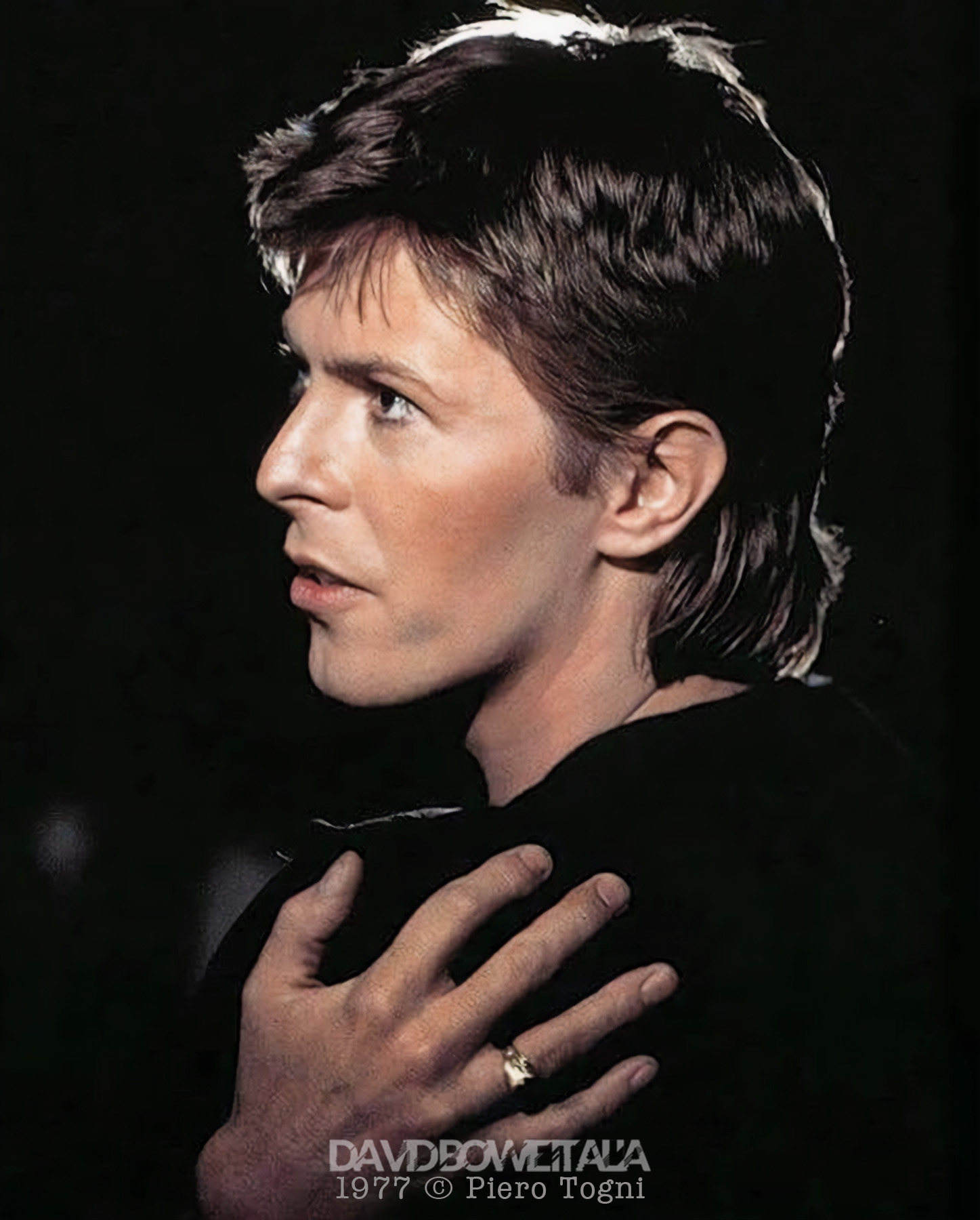 David Bowie Piero Togni Odeon Tv Roma 1977 17