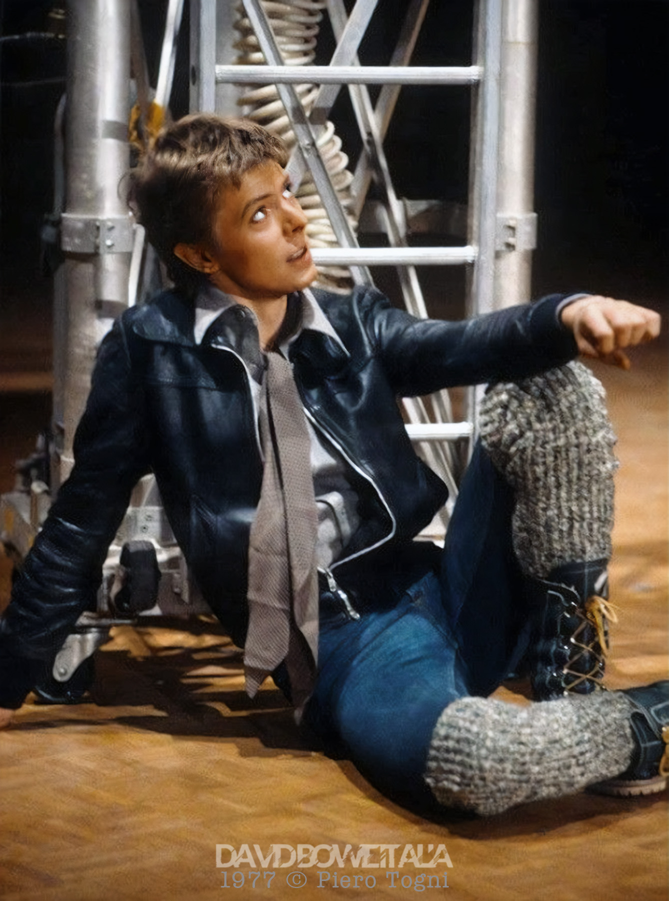 David Bowie Piero Togni Odeon Tv Roma 1977 17