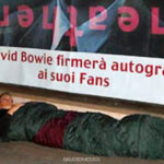David Bowie Signing Session Feltrinelli Milano 2002
