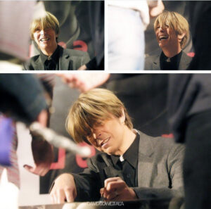 David Bowie Signing Session Feltrinelli Milano 2002
