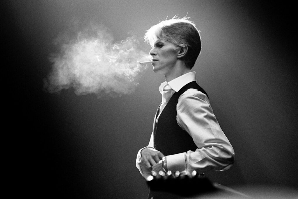 David Bowie Station to Station Kent 1976 cigarette