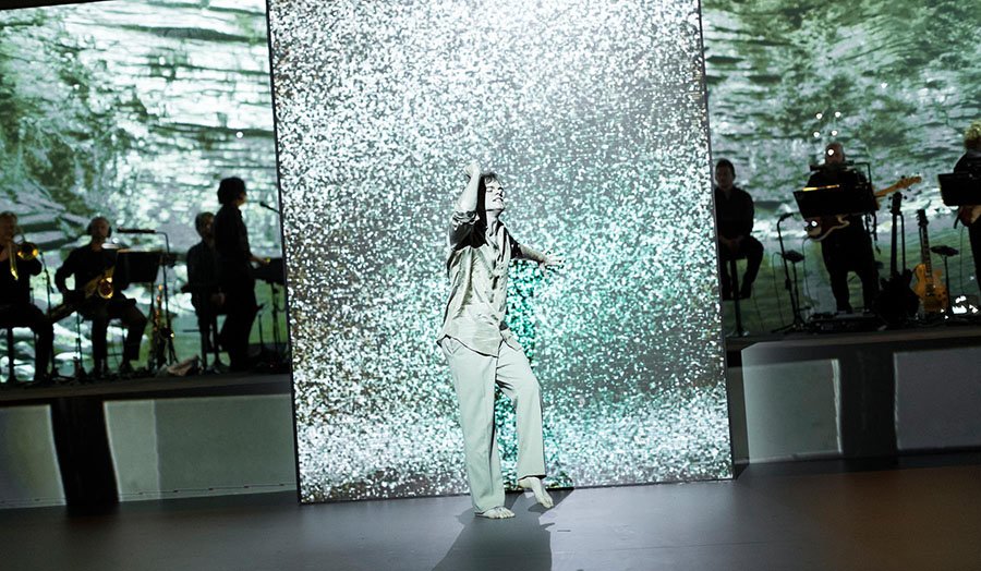Lazarus Musical New York Cast Foto Scena