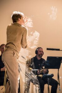 Lazarus Musical New York Cast Foto Scena