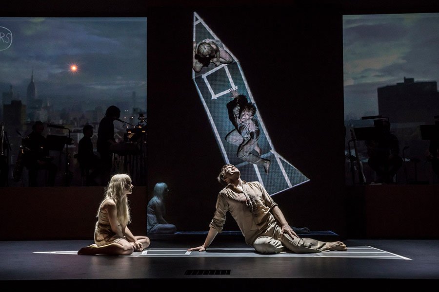 Lazarus Musical New York Cast Foto Scena