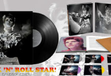 David Bowie Rock 'n' Roll Star box Cofanetto Testata
