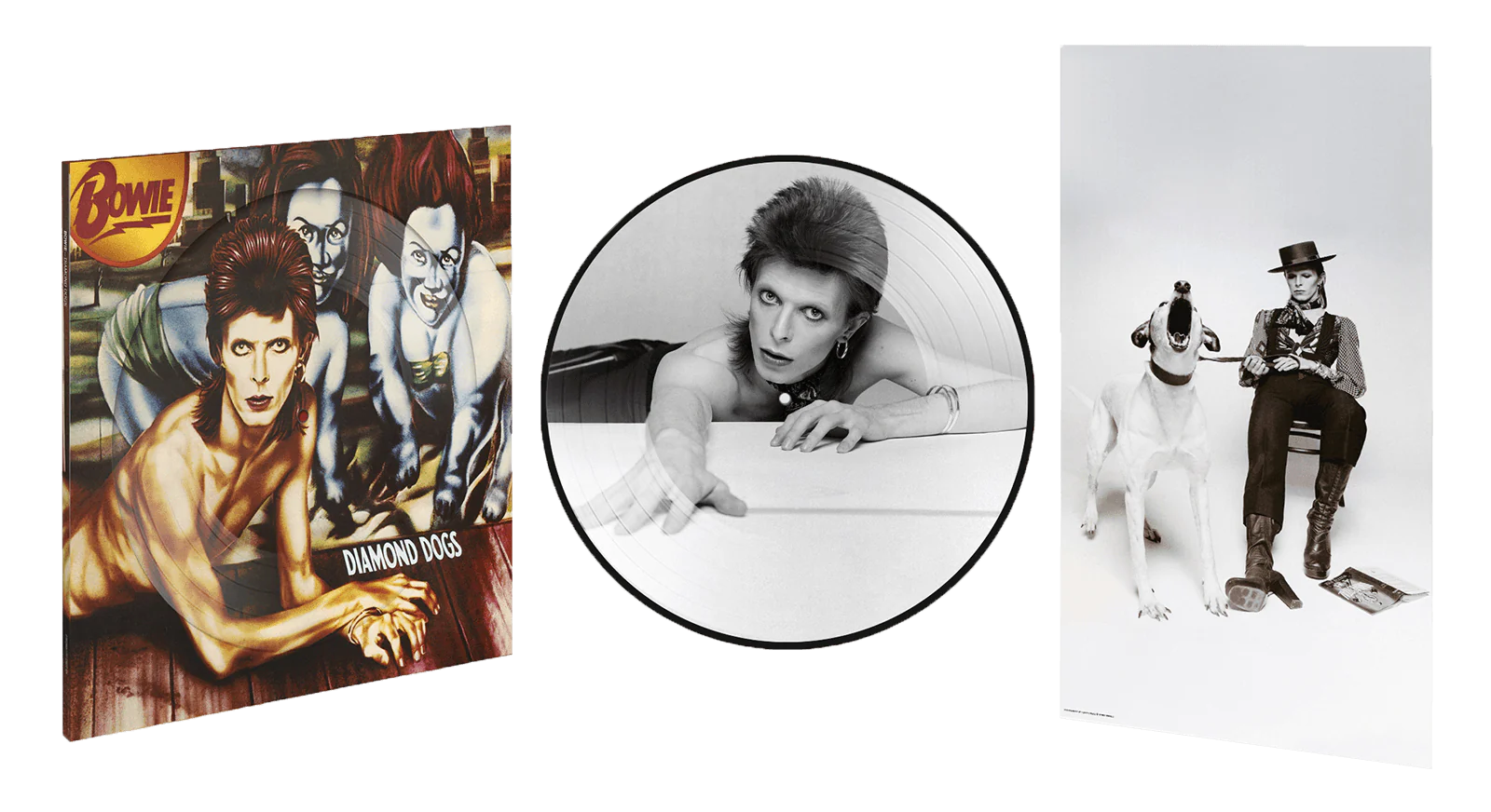 Diamond Dogs 50 Half Speed Picture Disc vinile 1