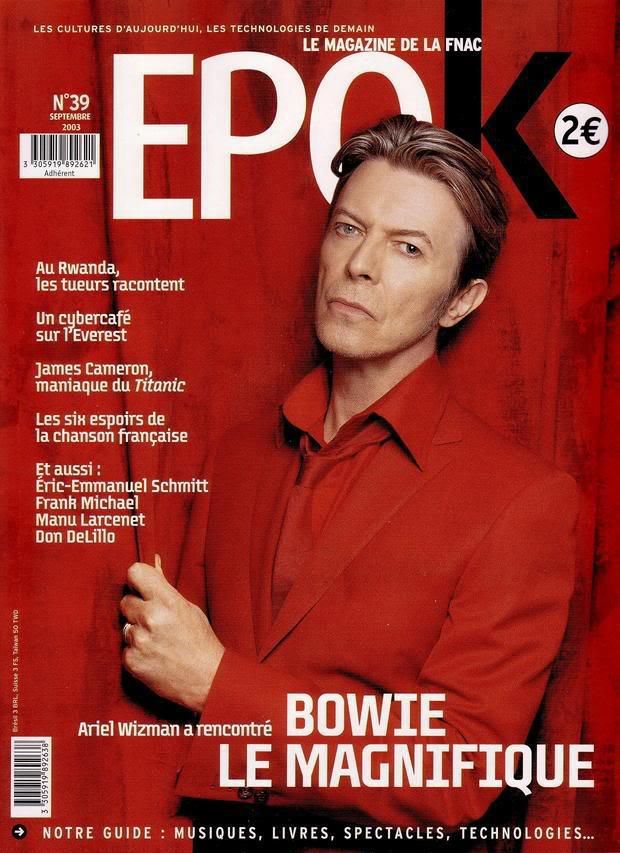 David Bowie 2003 Reality Epok intervista