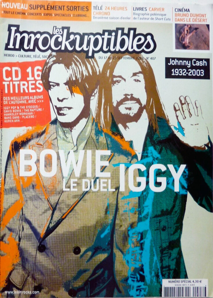 David Bowie Iggy Pop Les Inrockputibles 2003