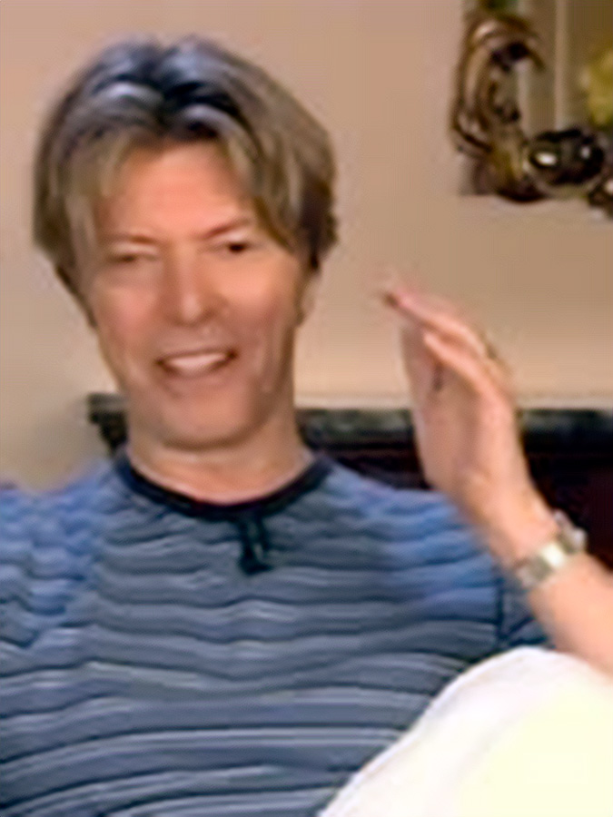 David Bowie MTV Intervista 2002 3