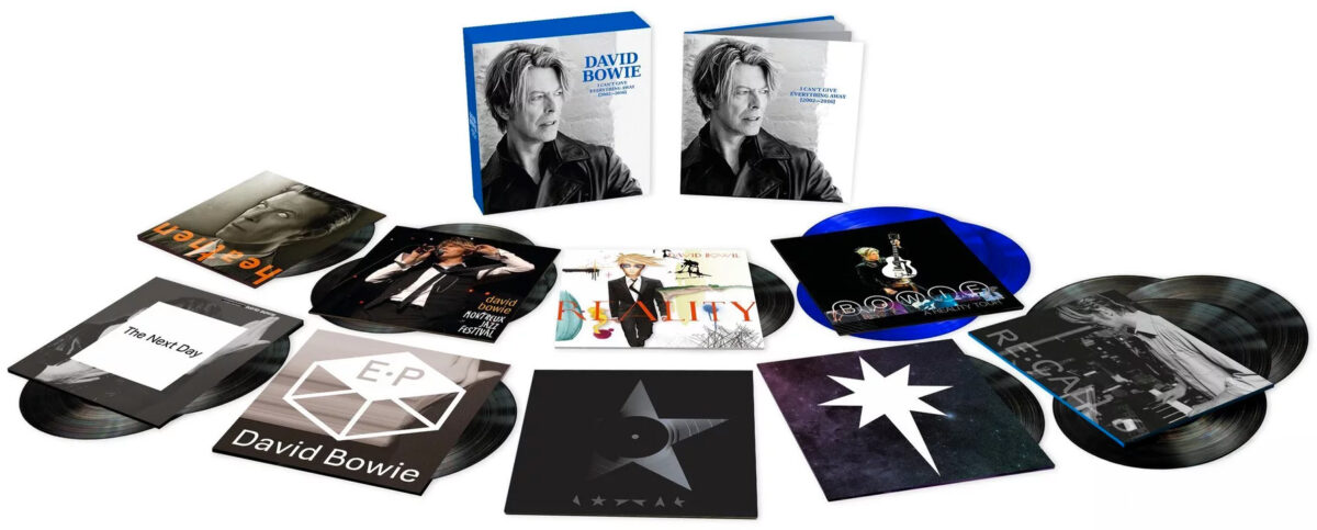 I Can't Give Everything Away (2002-2016): quando l'addio diventa Arte (ma anche business) 2 I Can't Give Everything Away Box Bowie Cofanetto