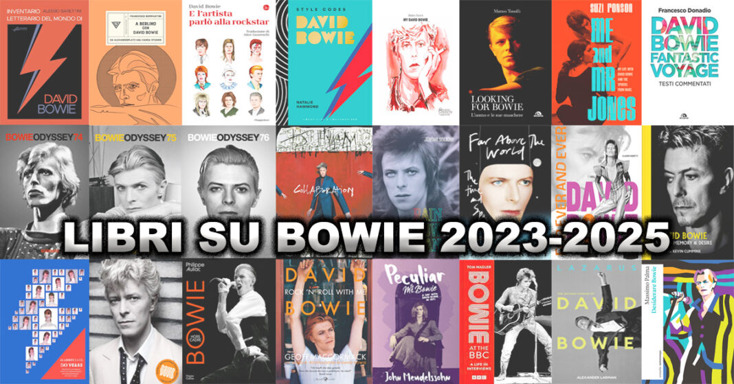 David Bowie Libri 2023 2024 2025 testata David Bowie Libri 2023 2024 2025 testata