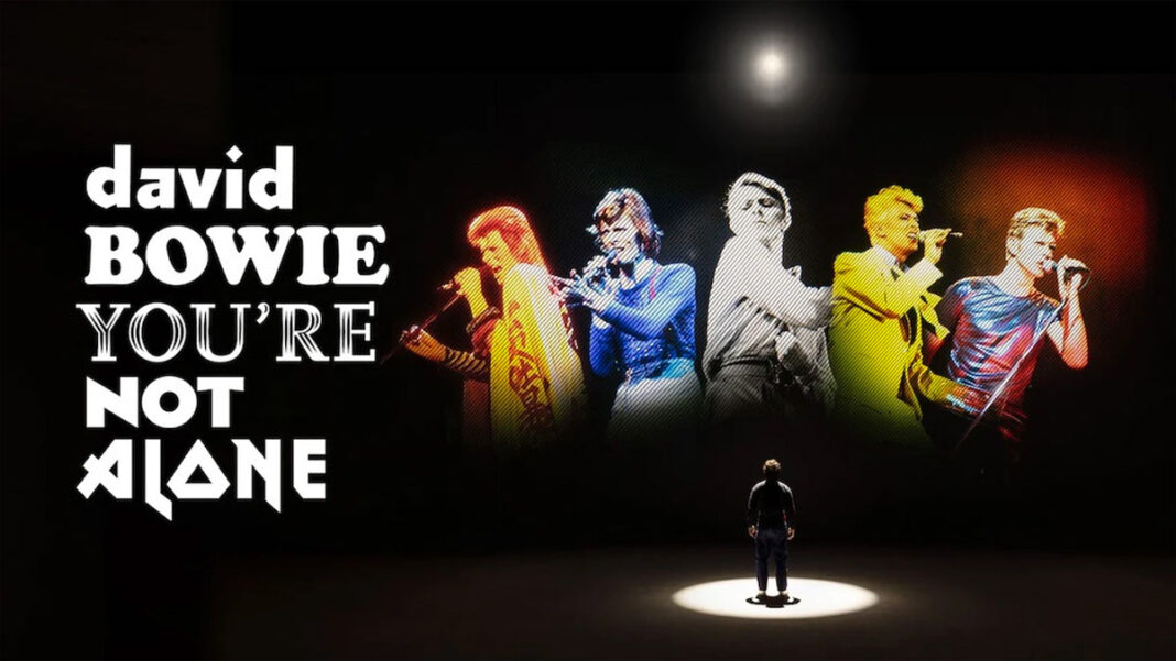 David Bowie You're Not Alone Testata David Bowie You're Not Alone Testata
