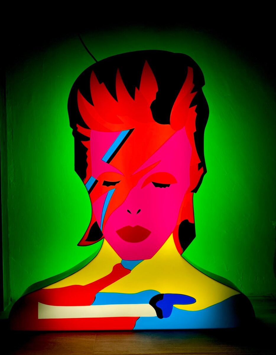 Hello Starman! A Parma venti artisti rileggono Bowie 4 Hello Starman Mostra Bowie Parma Lodola Electric Bowie