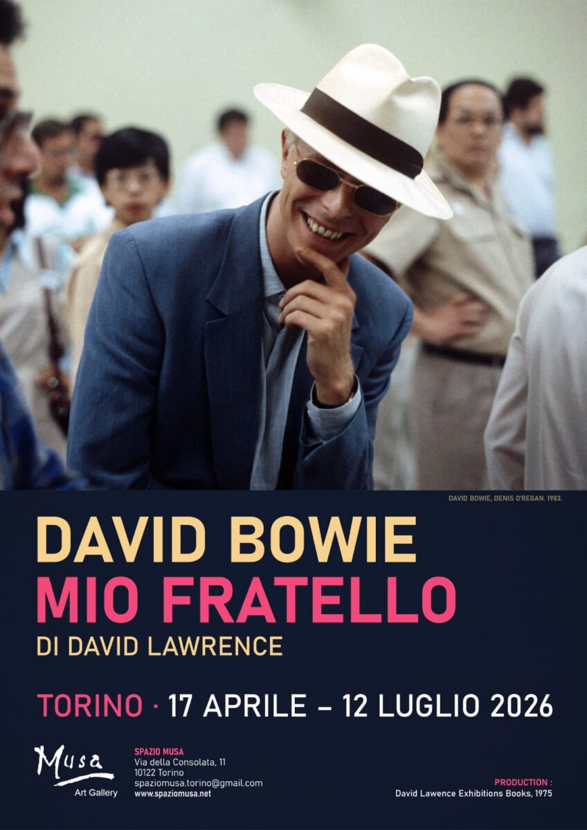 David Bowie, Mio Fratello: la mostra di David Lawrence arriva a Torino 2 Mostra Bowie Mio Fratello David Lawrence Torino Locandina Mostra Torino