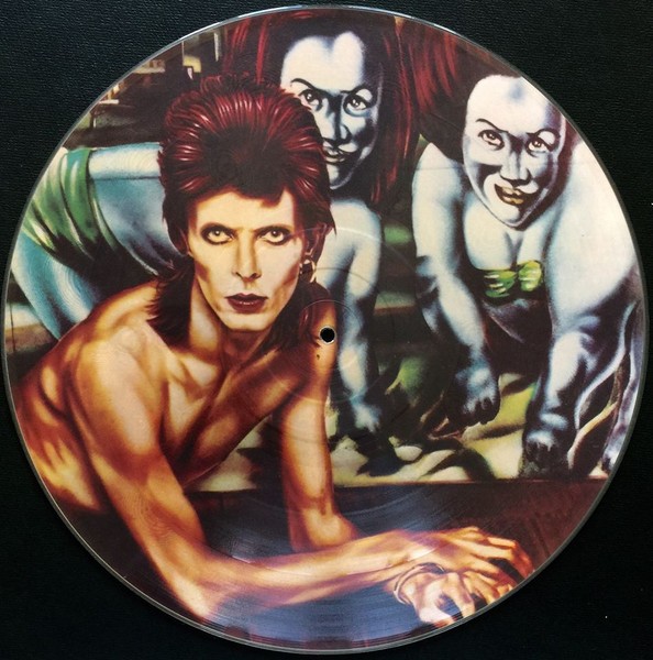Diamond Dogs: ululati dal futuro 111 Diamond Dogs, picture disc del 1984: il disco, lato A