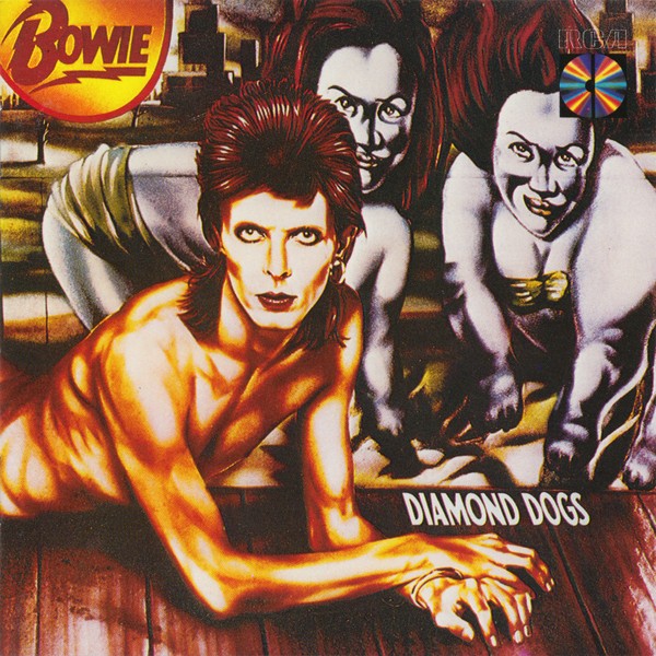 Diamond Dogs: ululati dal futuro 114 Diamond Dogs, primo CD RCA PD 83889 con la copertina ritoccata