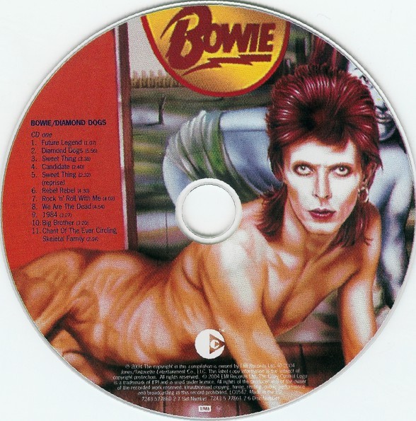 Diamond Dogs: ululati dal futuro 130 Diamond Dogs, edizione del trentennale, 2004: il primo disco