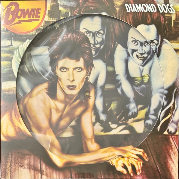 Diamond Dogs: ululati dal futuro 150 Diamond Dogs, edizione dei 50 anni, 2024: il picture disc nella busta